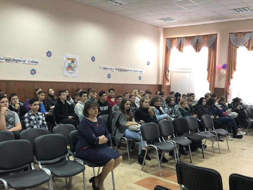 Олешкiвський професiйний лiцей завітав до учнів